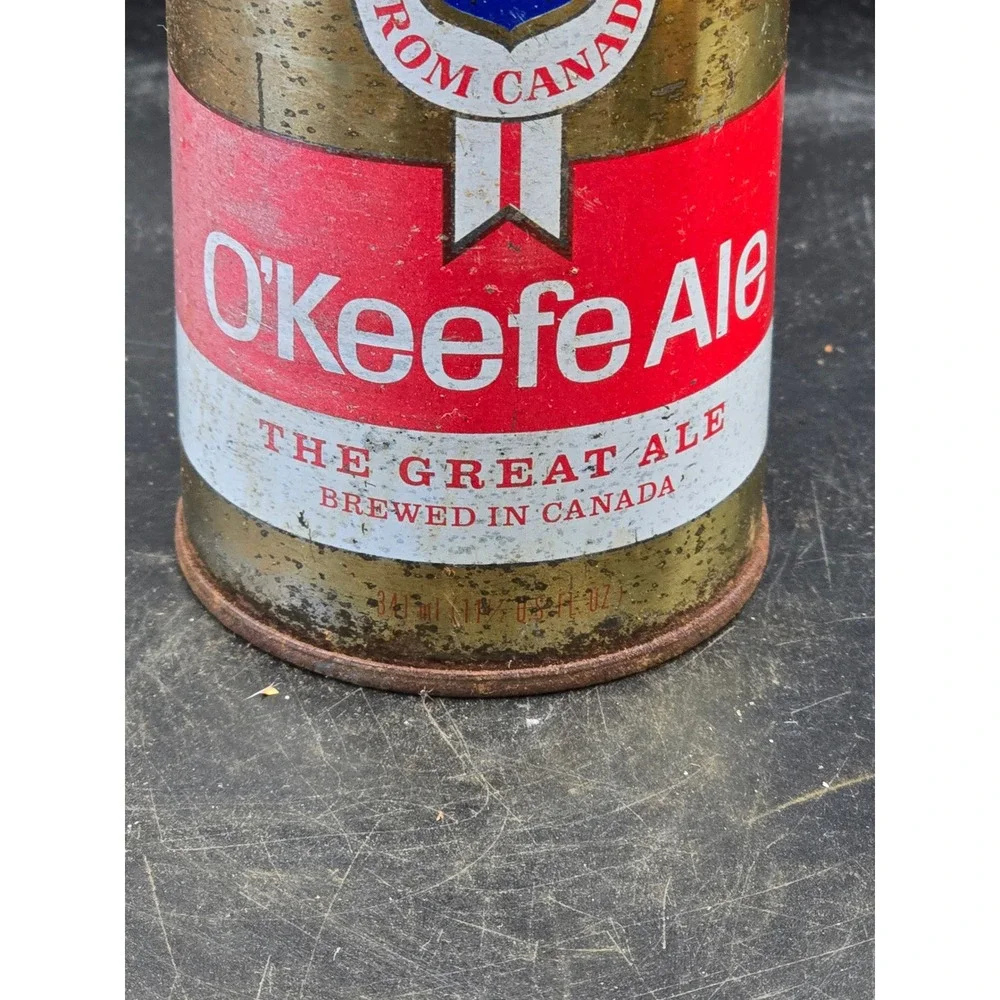 UNOPENED Vintage 1970's OKeefe Ale Can Imported From Canada‎ The Great Ale
